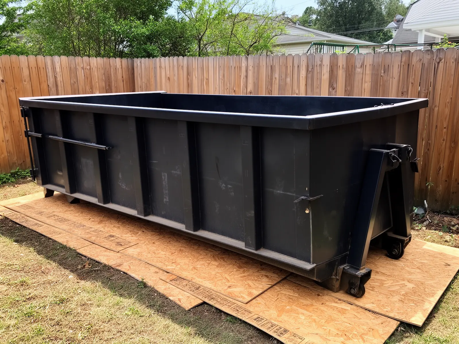 Roll-off dumpster from Bethesda Heavy Duty Dumpster Rental in Bethesda, MD